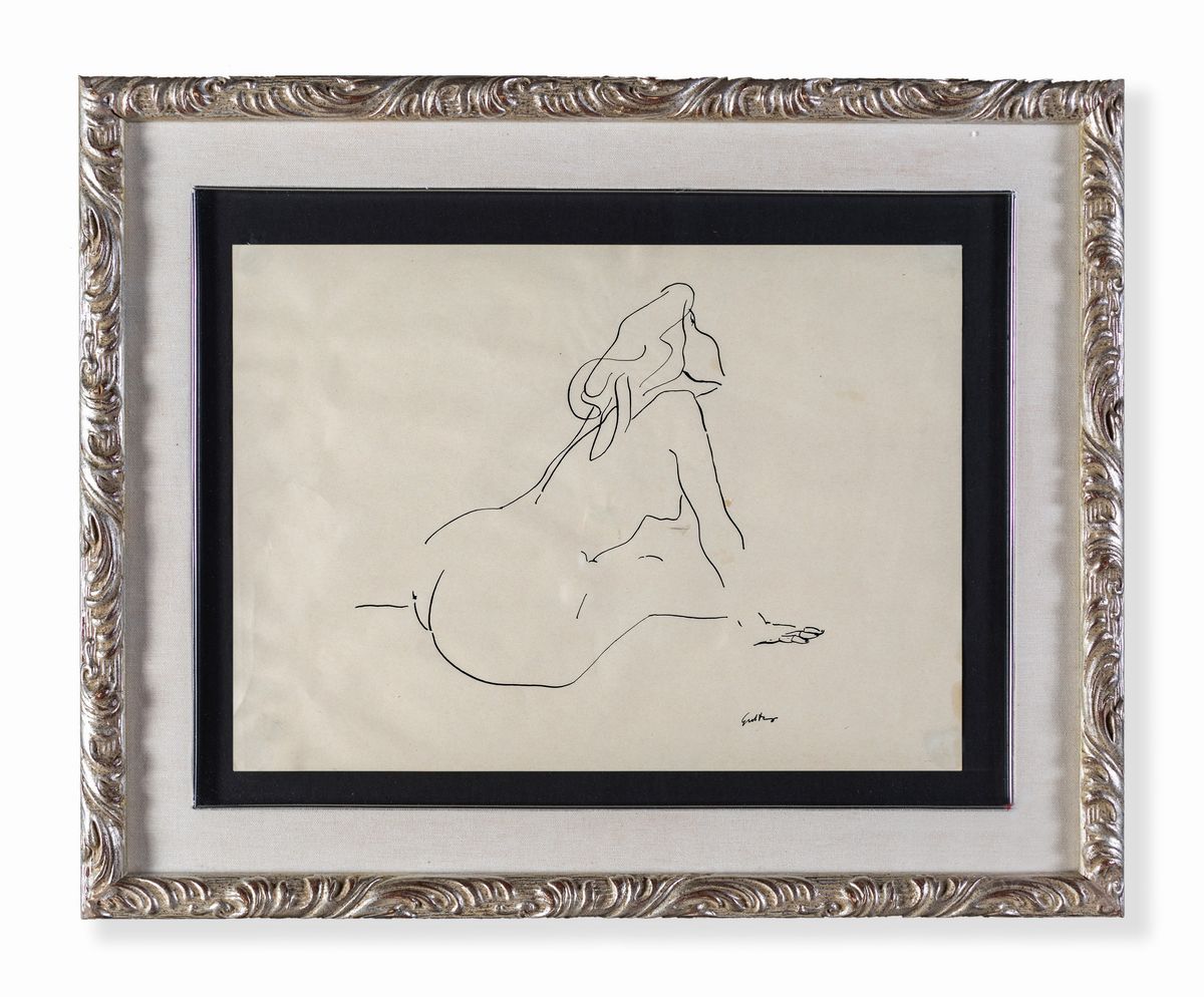 Renato Guttuso - Nudo Femminile