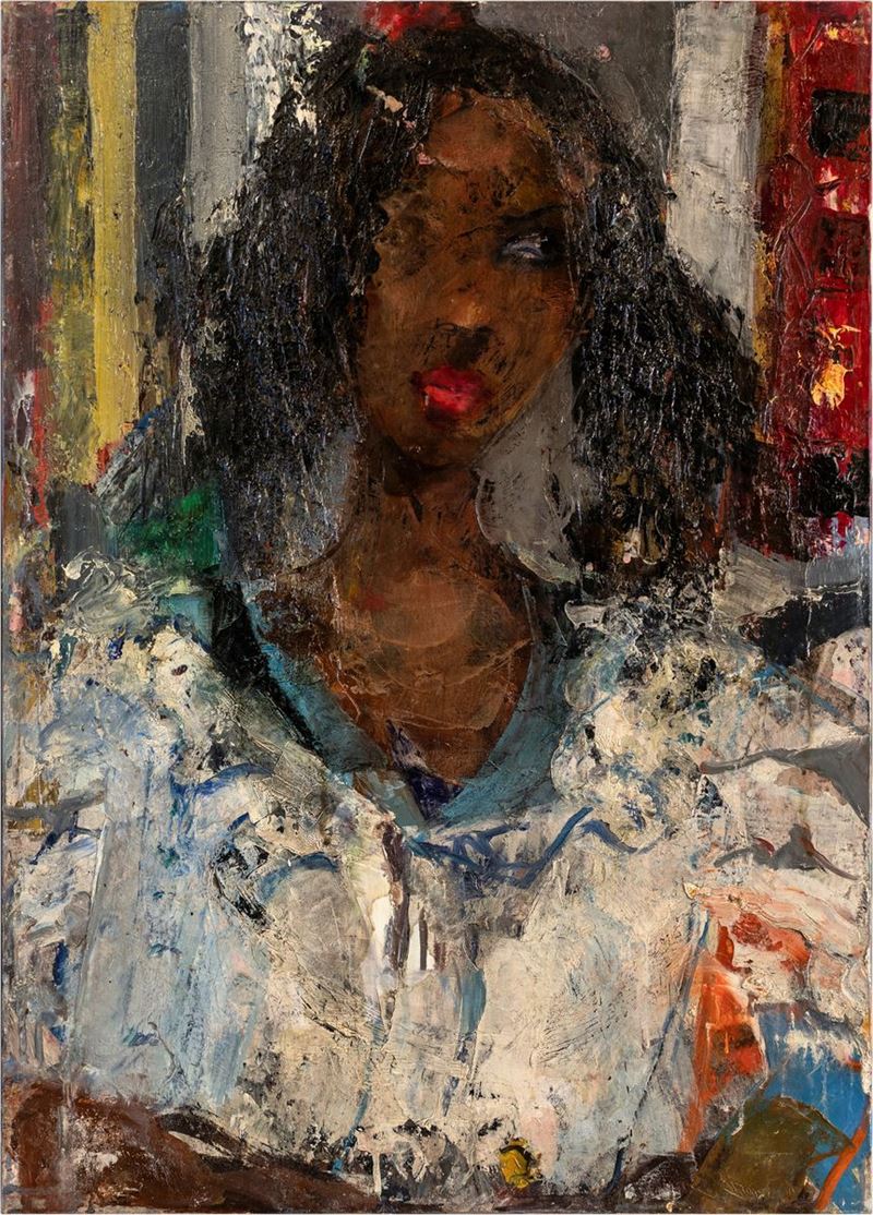 Sandro Trotti - Ritratto di Hawa