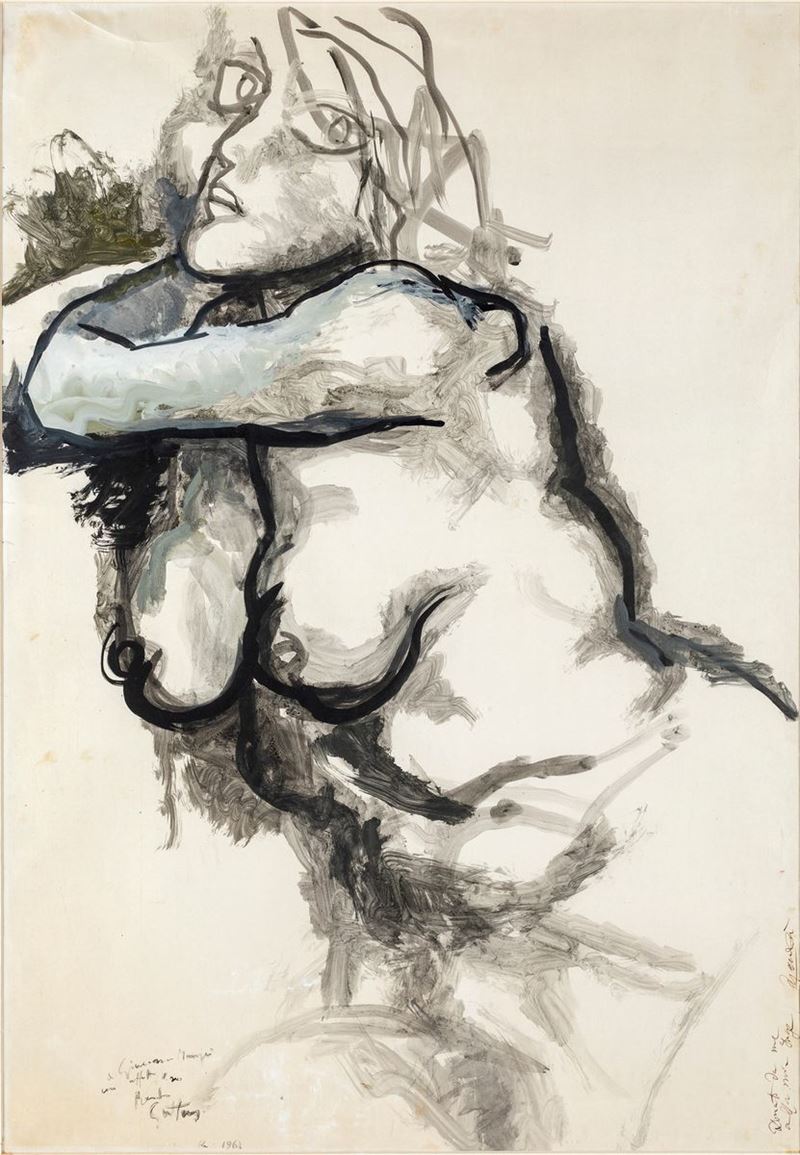 Renato Guttuso - Nudo Femminile