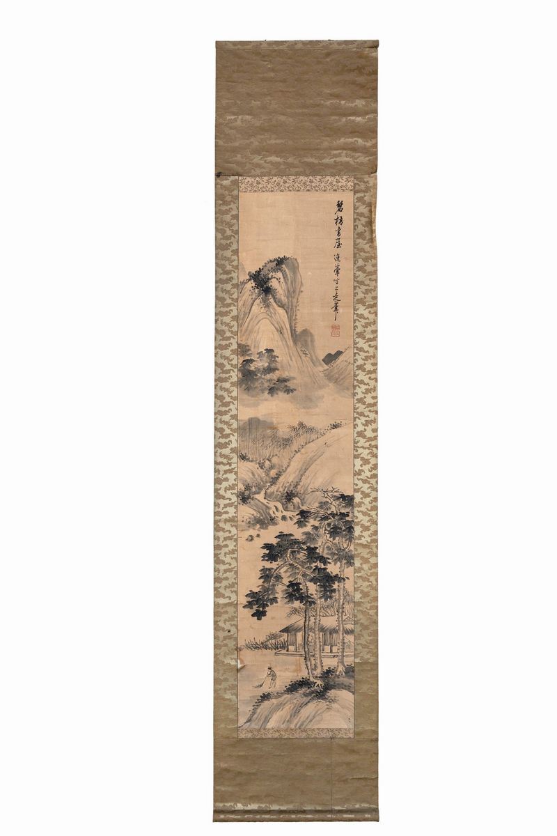 Scroll Cina XIX/XX Secolo
