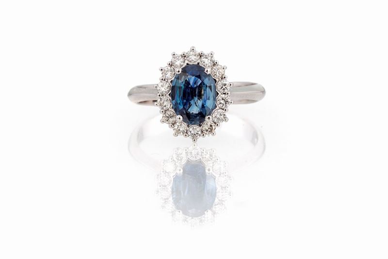 Anello con Zaffiro