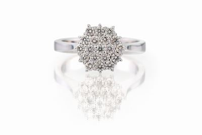 Anello con Tondo di Brillanti