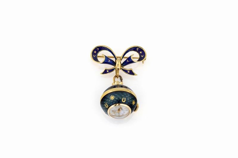 Orologio Bucherer a Spilla