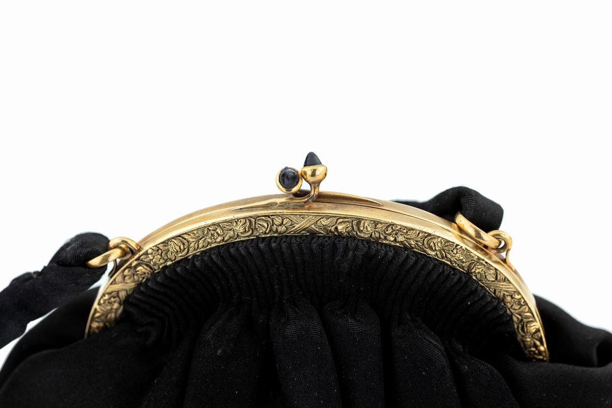 Borsa in Raso e Oro