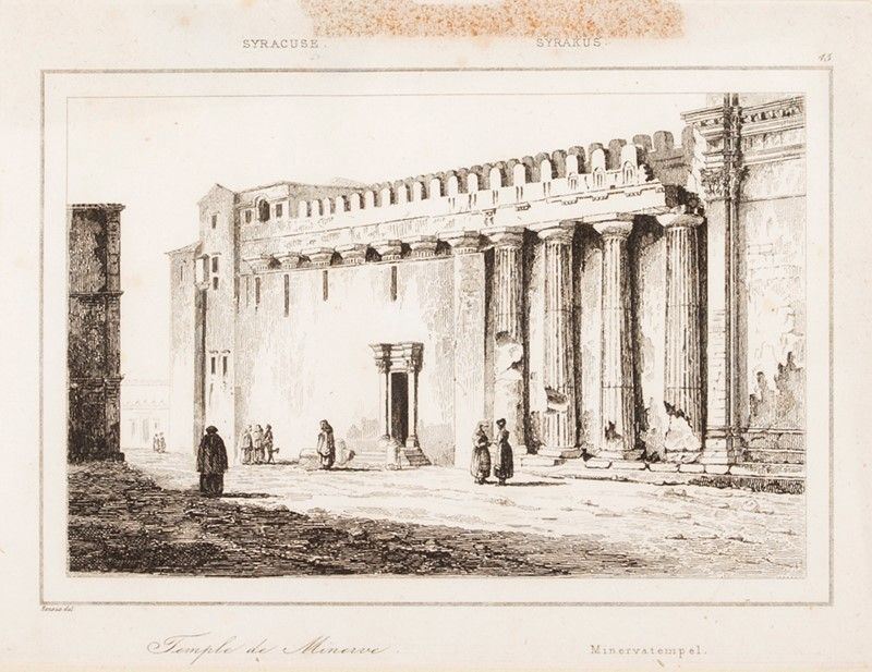 Sei Antiche Stampe con Vedute