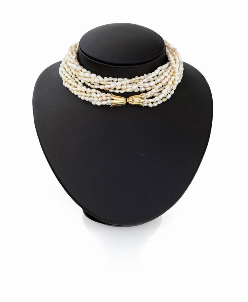 Collana con Perle di Acqua Dolce