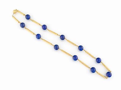 Catena in Oro e Lapislazzuli