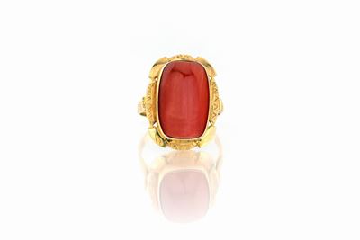 Anello con Corallo