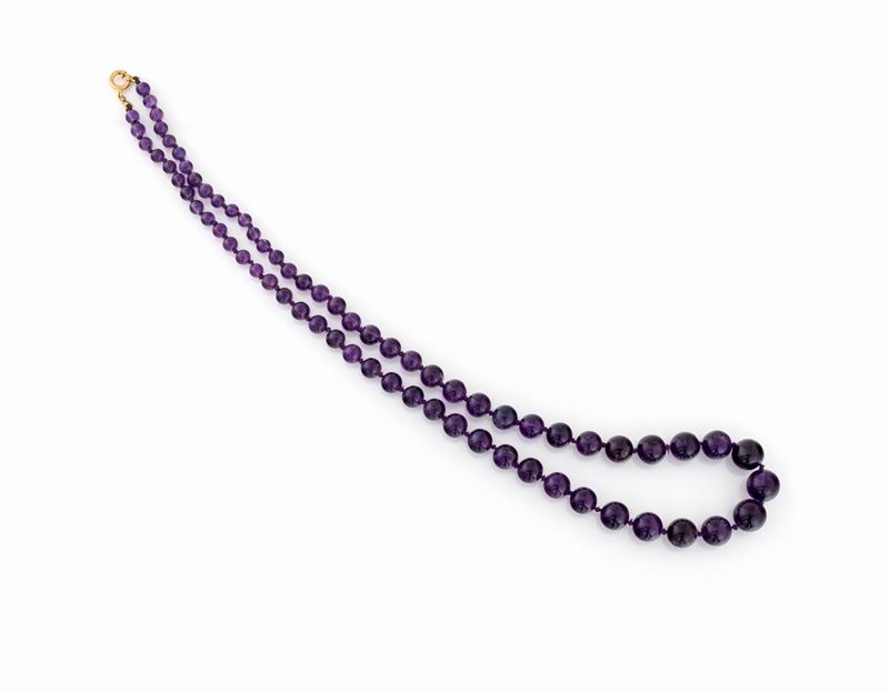 Collana di Ametiste