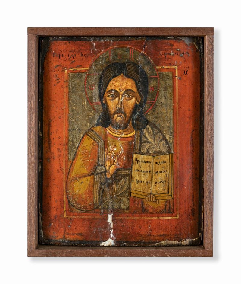 Icona Fondo Rosso, XIX Secolo
