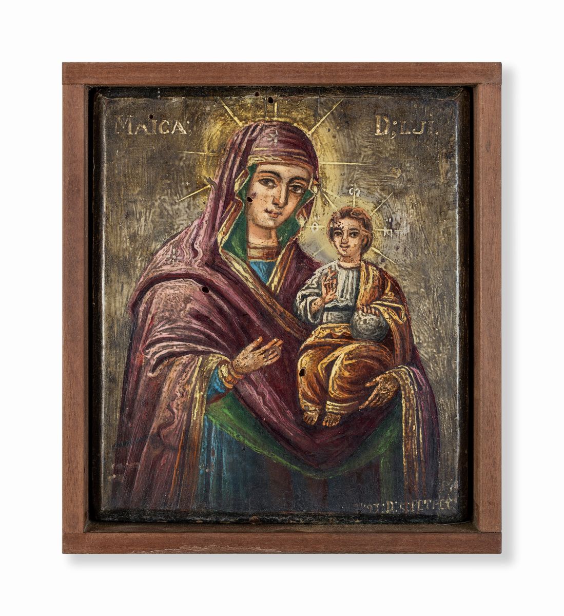 Icona Recto/verso, San Pietroburgo, Fine del XIX Secolo
