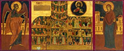 Trittico, Russia, Fine del XIX Secolo