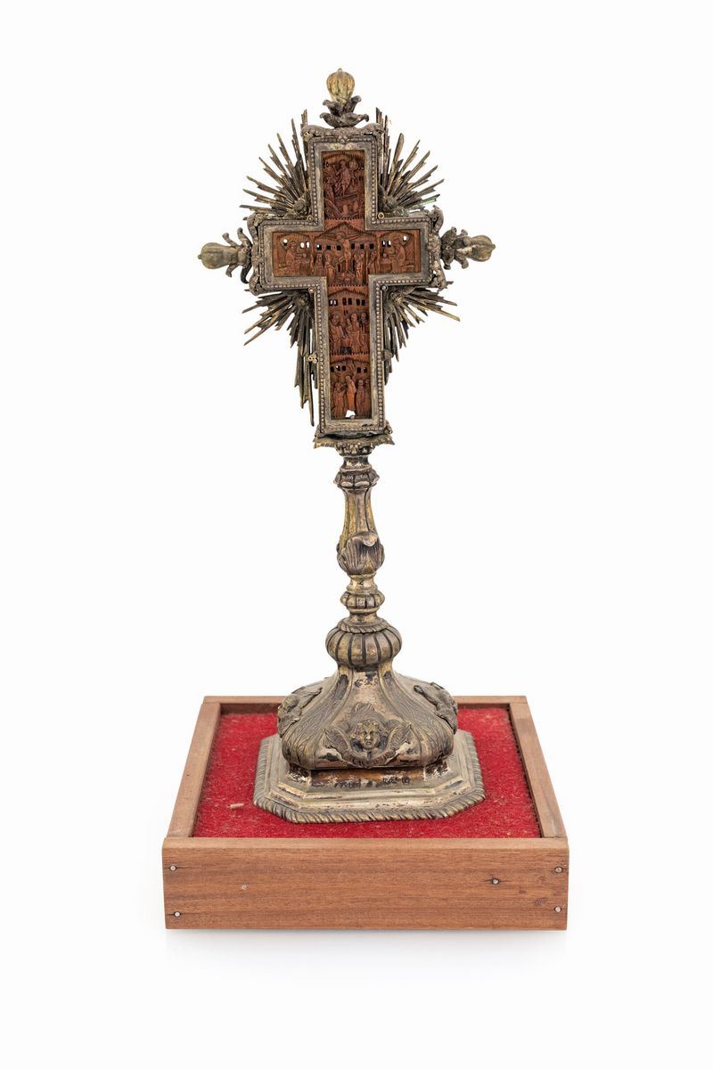 Antico Crocifisso in Argento