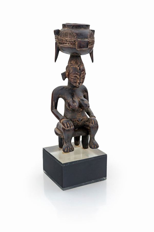 Maternit&#224; Senufo, Costa d&#39;Avorio  - Asta Arte Tribale e Africana - Casa d'Aste Arcadia