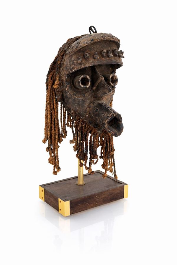 Maschera Dan Guer&#233;, Cavally, sud est Costa d&#39;Avorio  - Asta Arte Tribale e Africana - Casa d'Aste Arcadia