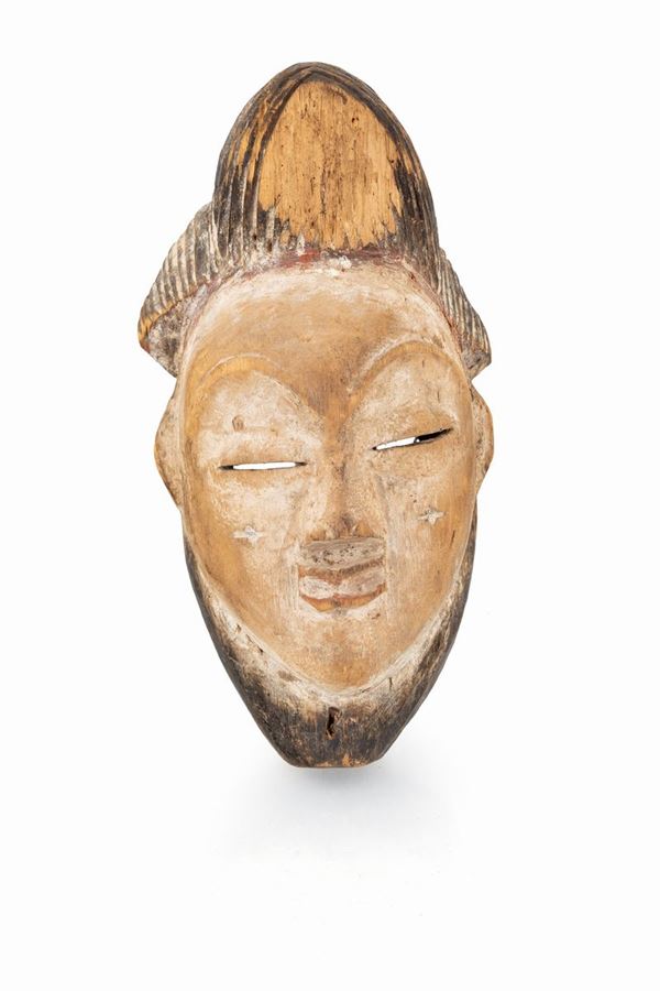 Maschera in legno, arte tribale, Gabon